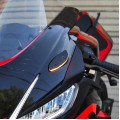 New Rage Cycles (NRC) Aprilia RSV4 1100 Front Turn signal Mirror Block offs (2025+)